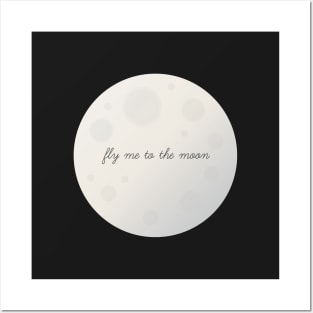 Fly Me to the Moon Posters and Art